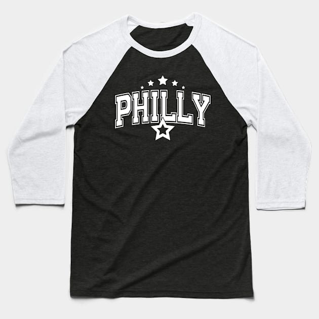 Philly  v4 Baseball T-Shirt by Emma